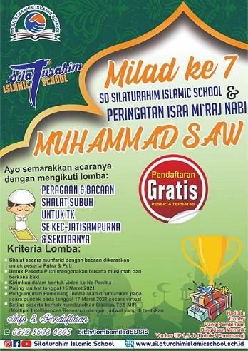 Milad SD Silaturahim Islamic School