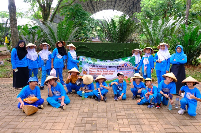 Suksesnya Outing Class Siswa Kelas 5 SD Silaturahim Islamic School di Godong Ijo Depok