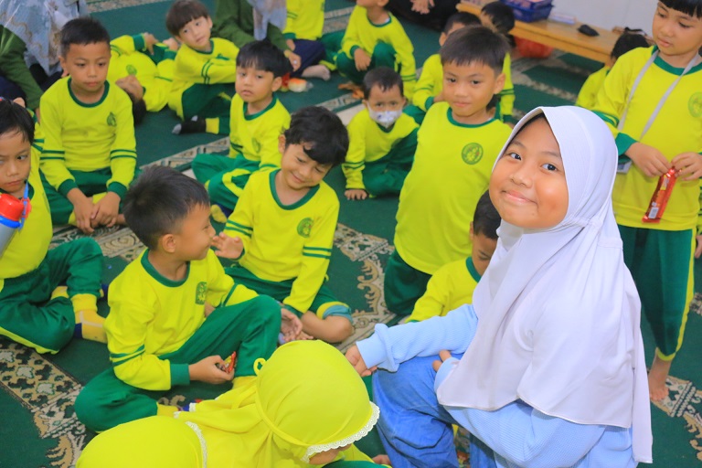 TK Islam Nurul Huda Kranggan Permai Ikuti Kegiatan Fun Activity di SD Silaturahim Islamic Schoo