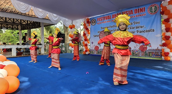 Meriahkan Festival Anak Usia Dini se-Kecamatan Jatisampurna Semangat Wujudkan Generasi Berkarakter dan Berprofil Pelajar Pancasila