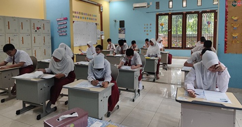 Hari Pertama PSAJ Kelas 6 di SD Silaturahim Islamic School Berjalan Tertib dan Lancar