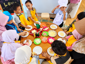 Read more about the article SERUNYA FUN COOKING MEMBUAT PIZZADI TK SILATURAHIM